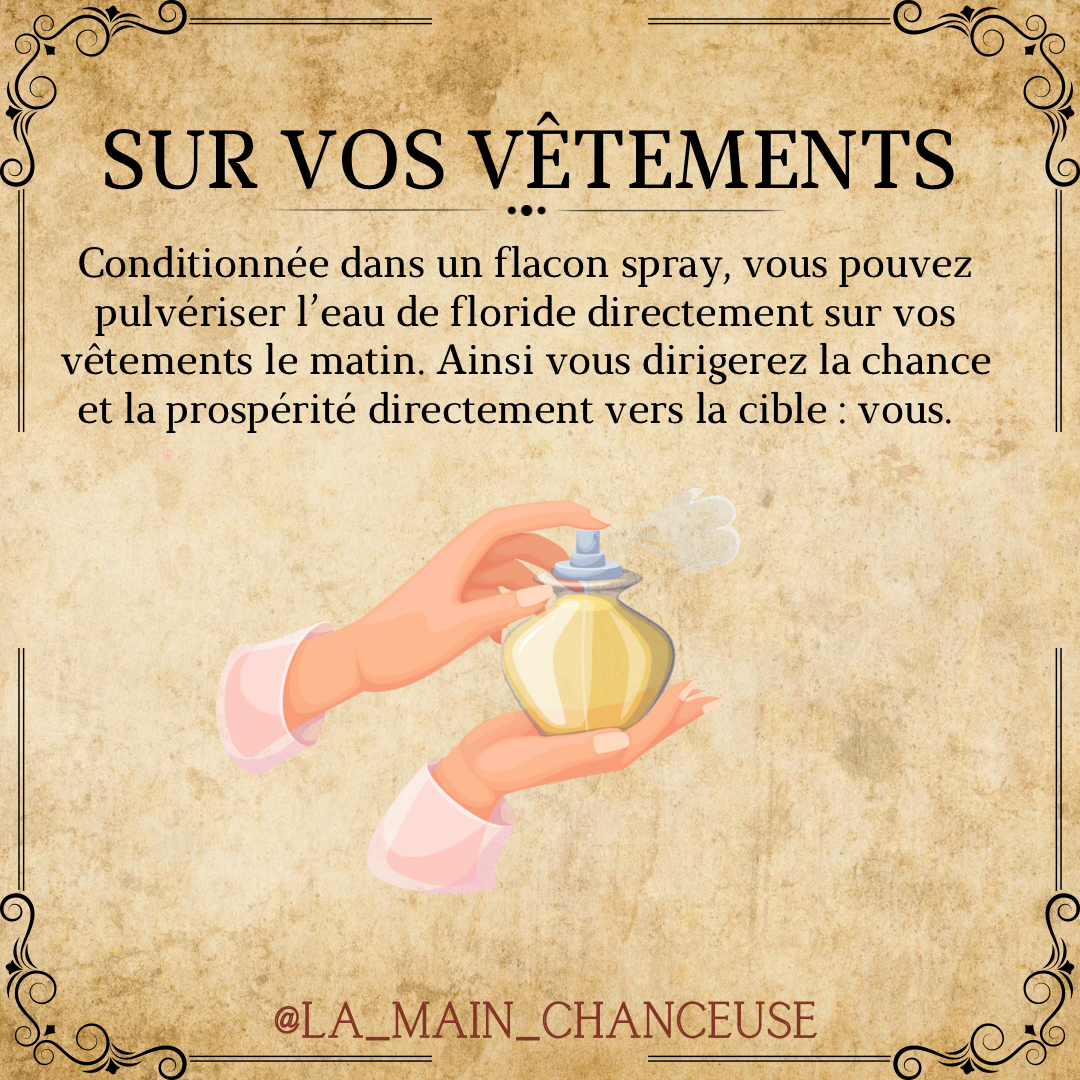 Eau de Floride (recette de mama Marge)