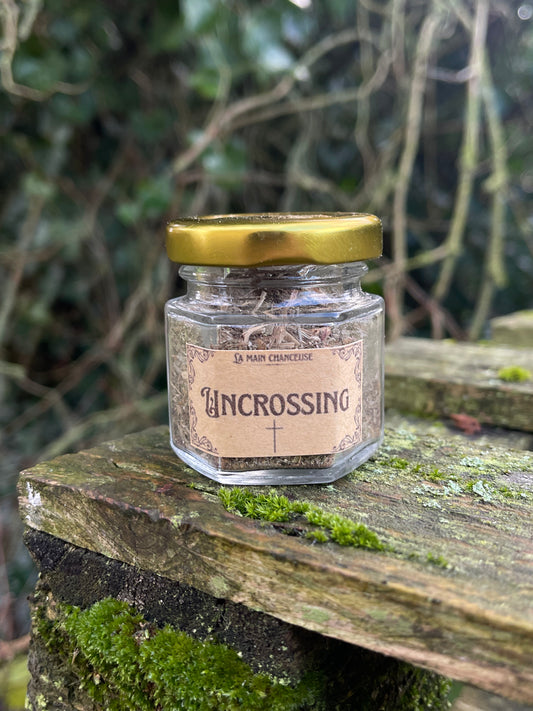 Uncrossing powder